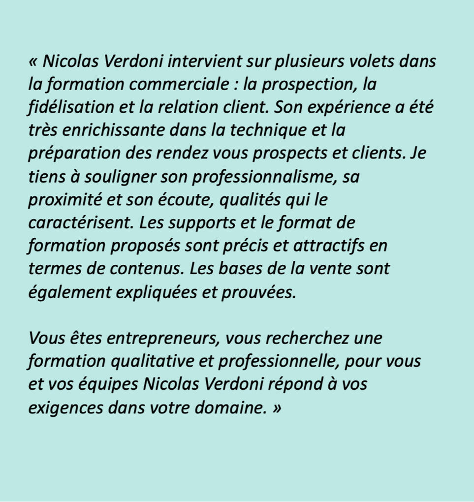 Guillaume Valbonesi - Commercial - Proman